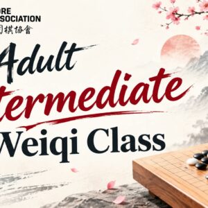 Adult Intermediate Weiqi Class (Starting in October 2026)
