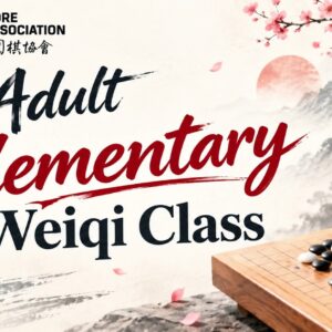 Adult Elementary Weiqi Class (Starting in October 2026)